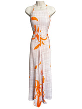 Leaf Jumpsuit orange
